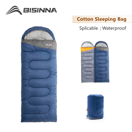 BISINNA Ultralight Camping Sleeping Bag Waterproof Warm Envelope