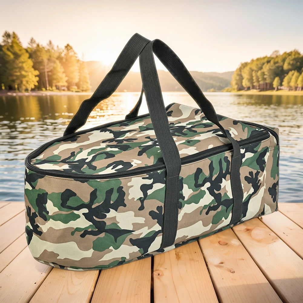 Bait Boat Carry Bag Water Repellent Fishing Tackle Bag Double Zipper Bait Boat Storage Bag with Handle Fishing Equipment