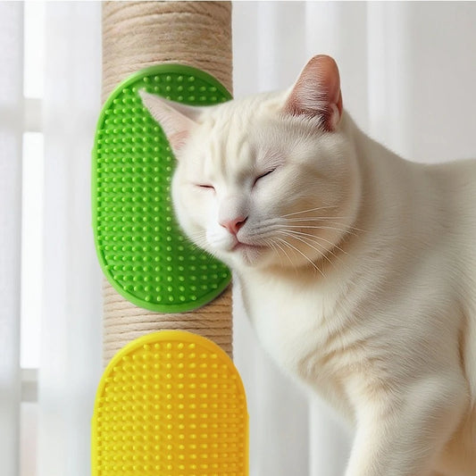 Cat Dog Massage Grooming Brush - Adjustable ScratchingGlove for Shedding, Itch Relief& Bathing - Pet Deshedding & Cleaning Tool